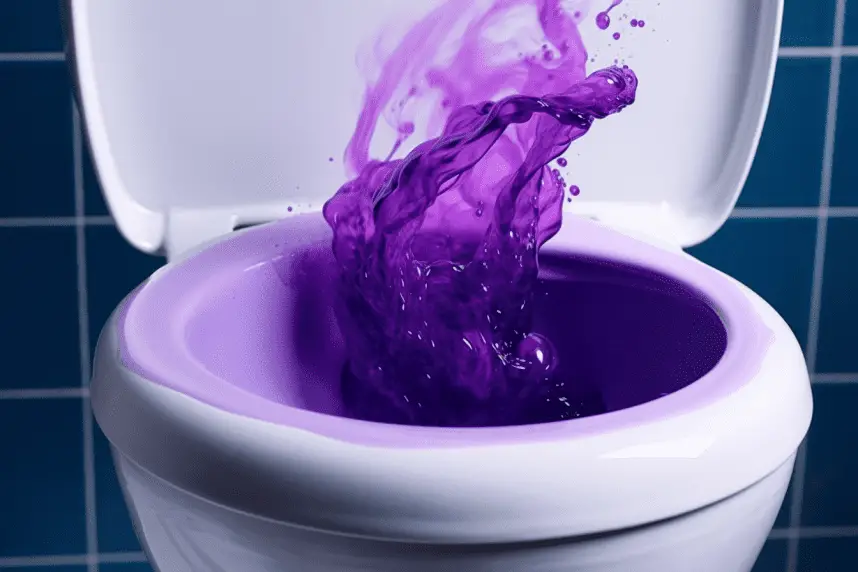 Why Is My Toilet Water Purple