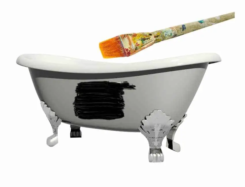 can-you-paint-a-bathtub-black