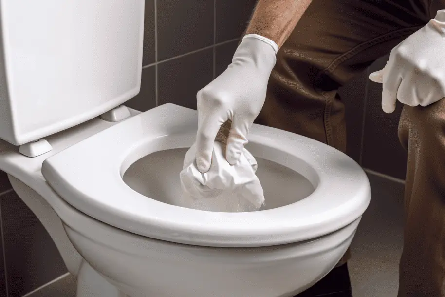 How to Clean Under Toilet Rim