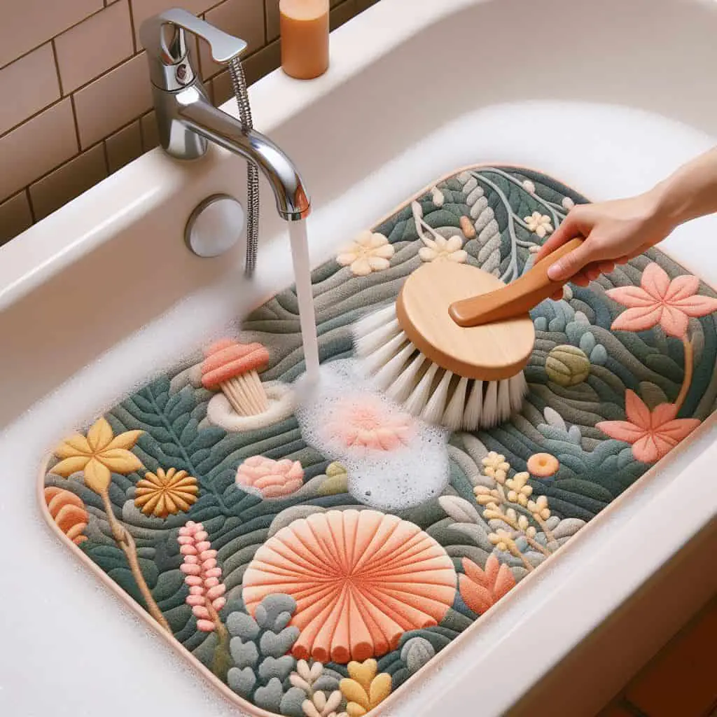 What Are the Best Practices for Hand Washing Bathtub Mats